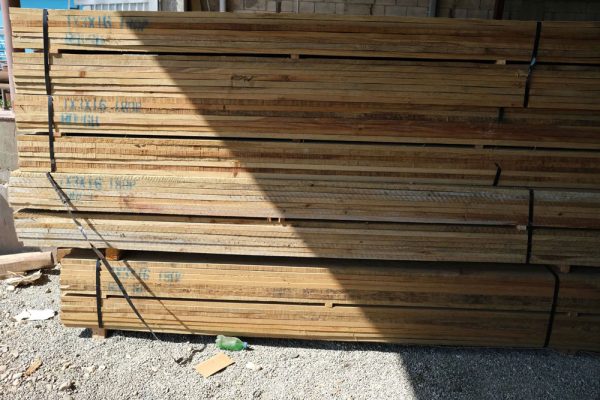 Lumber 1 X 3 X 16 ROUGH TREATED